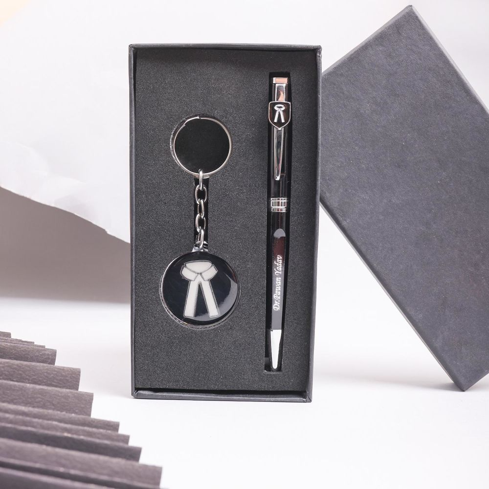 Customized Advocate Keychain & Pen Combo – Personalized Gift Set