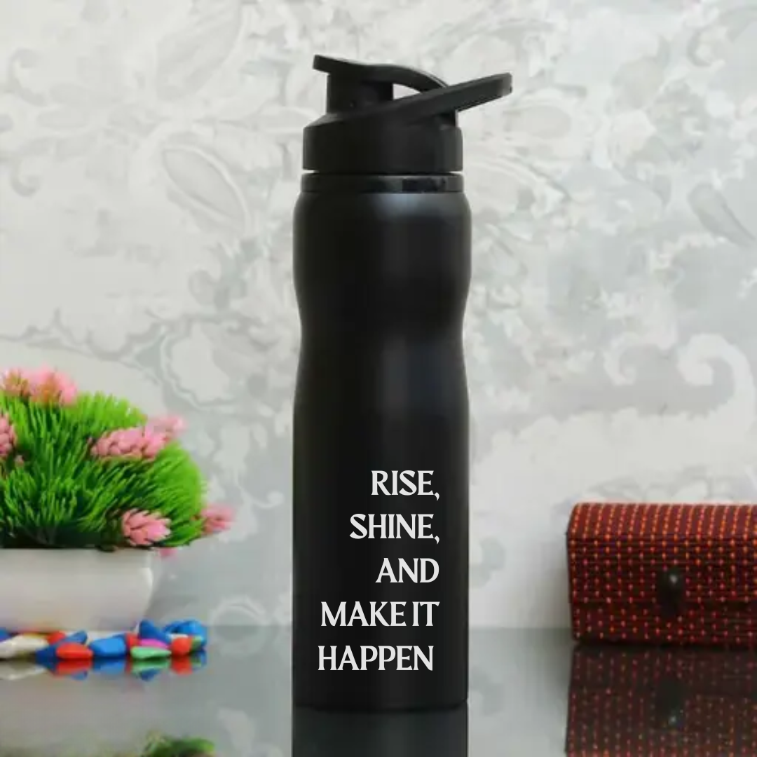 Motivational Quote Sipper Bottle