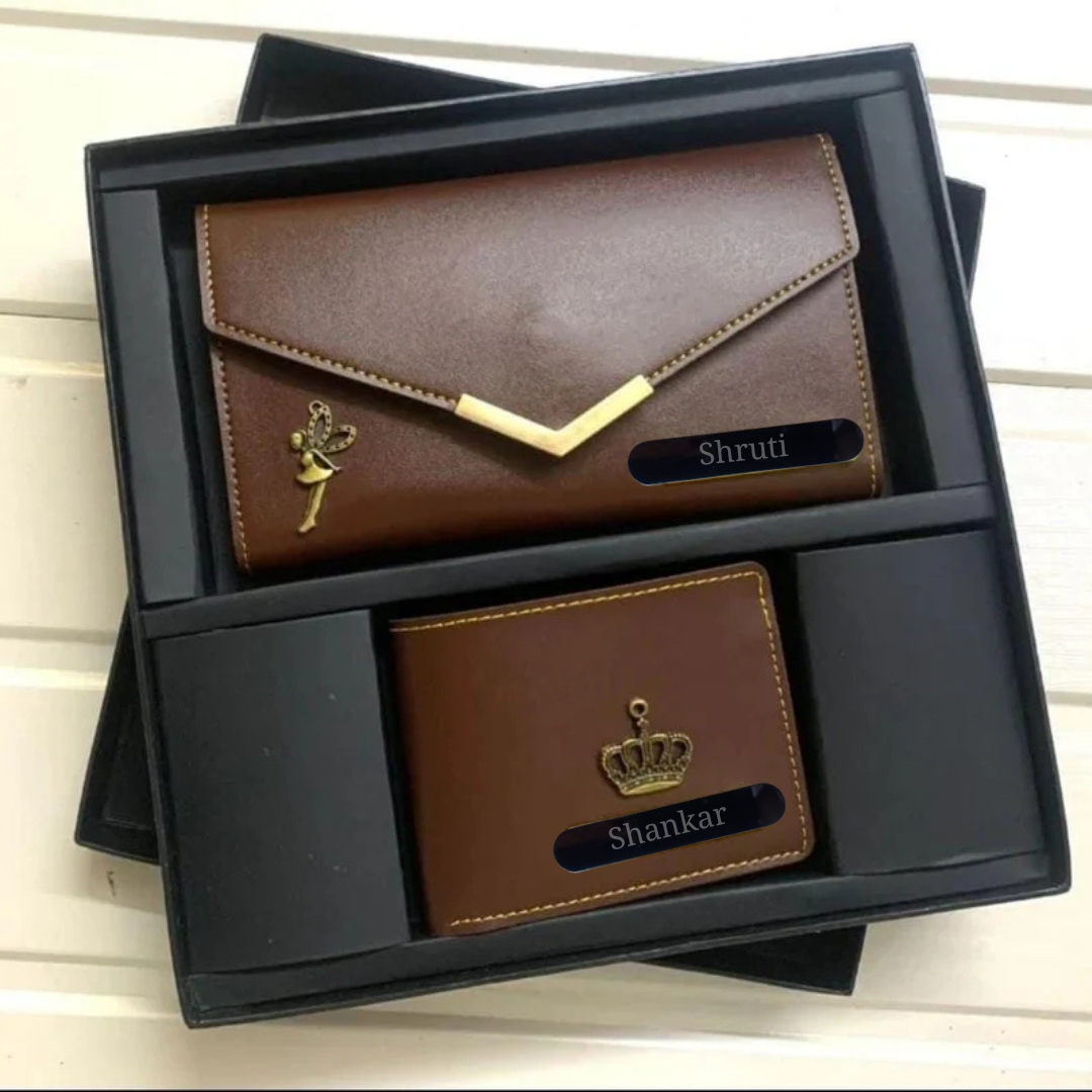 COUPLE WALLET COMBO FOR ANNIVERSERY GIFTING