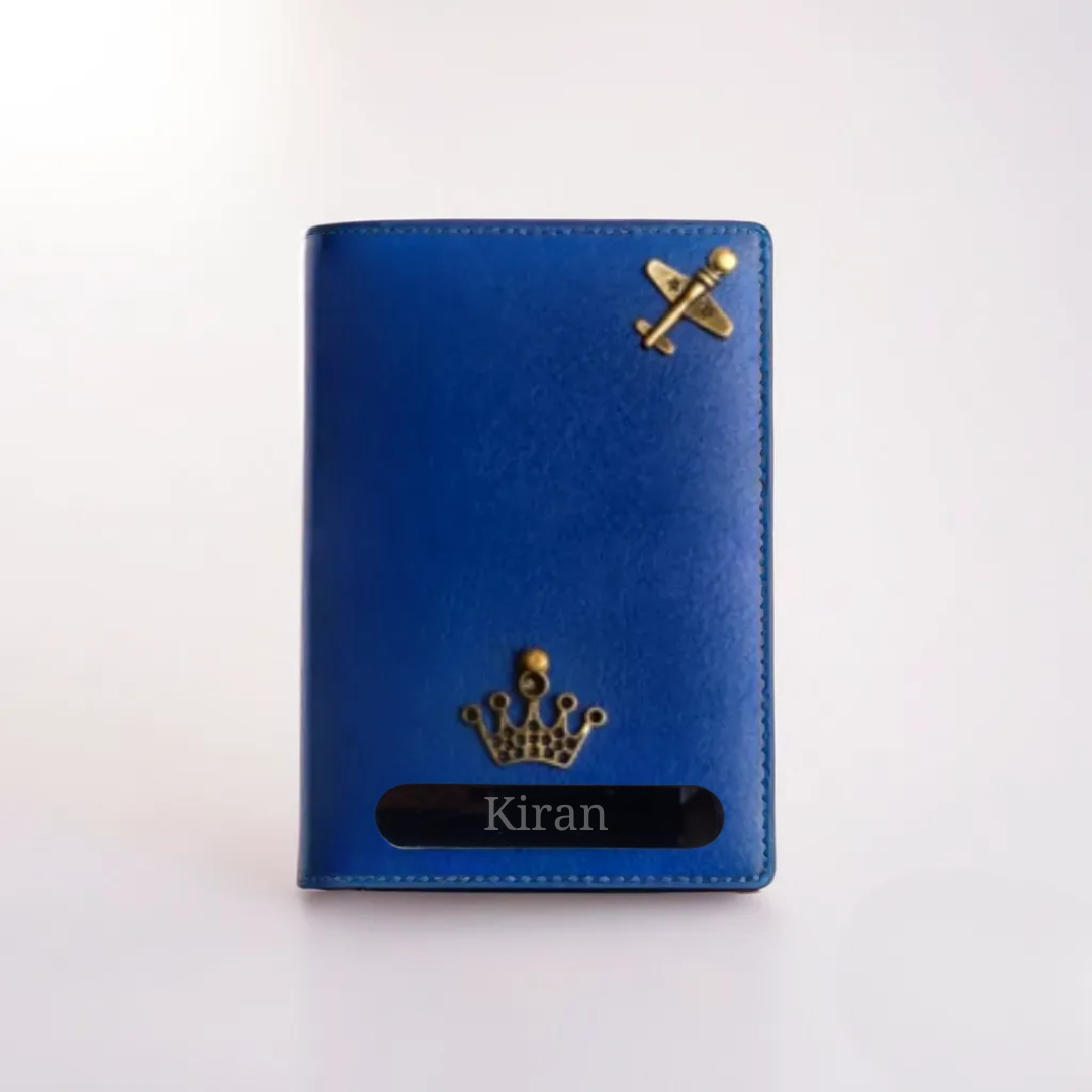 Customized Couple Passport Cover | Wedding Gift | Travel Accessory