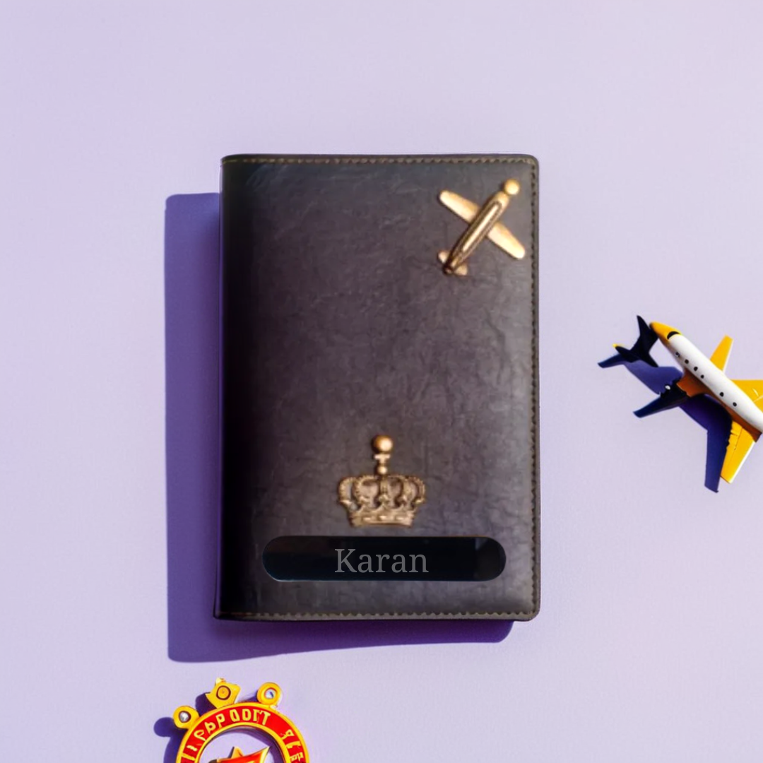 Customized Couple Passport Cover | Wedding Gift | Travel Accessory