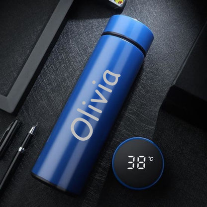 INTELLIGENT TEMPERATURE DISPLAY BOTTLE