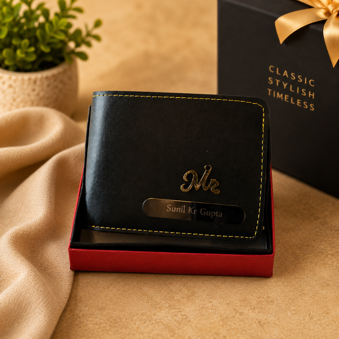 Customized Leather Men’s Wallet