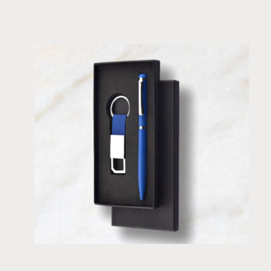 Custom Engraved Pen & Keychain Gift Set | Corporate & Personalized Gifts