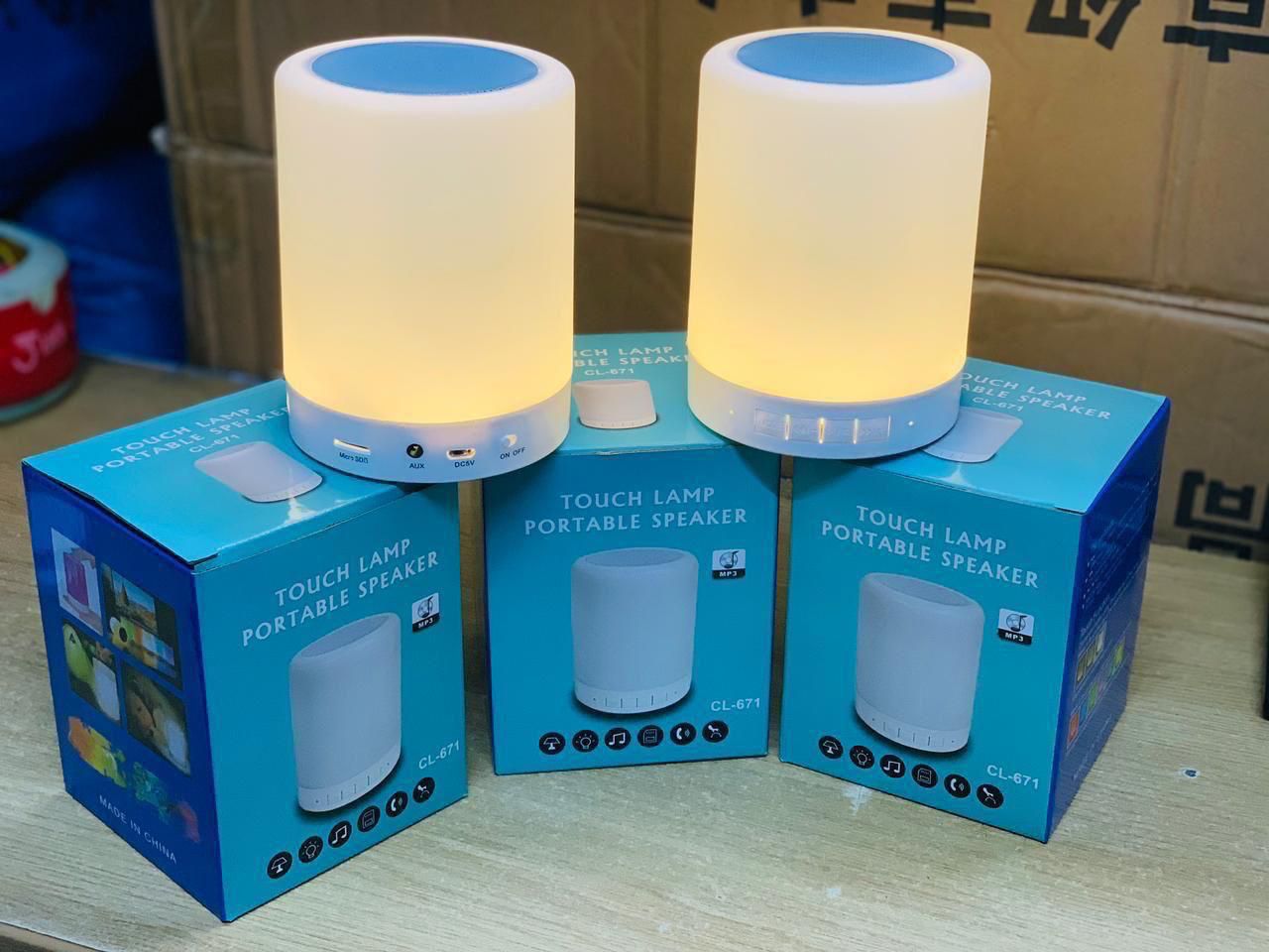 Touch Lamp Wireless Bluetooth Speaker